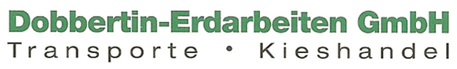 Logo . Dobbertin-Erdarbeiten GmbH Transporte - Kieshandel